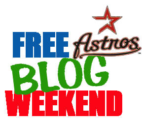 More Astros’ stuff on a Free Blog Weekend – ALL THINGS ASTROS