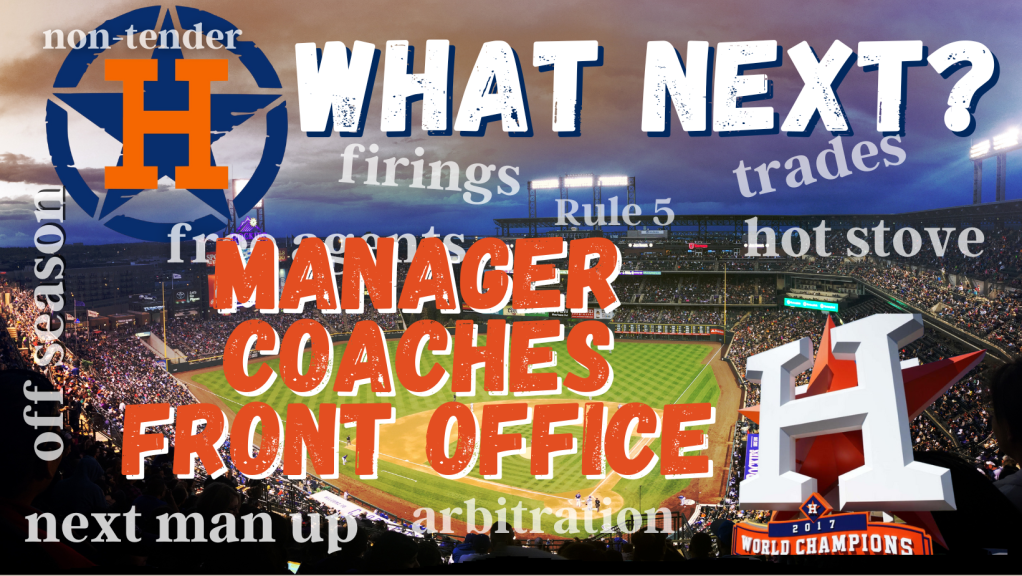 The Fat Lady Sang: Now it’s time to take inventory — Manager, coaches, front&nbsp;office