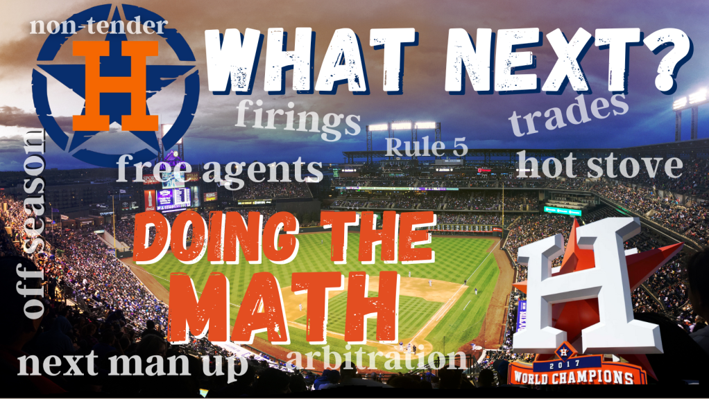 Astros’ off-season: Doing the&nbsp;math