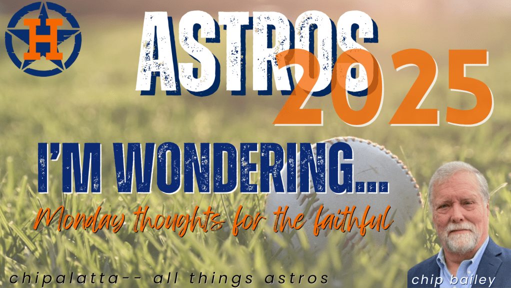 Monday Questions: I’m wondering…