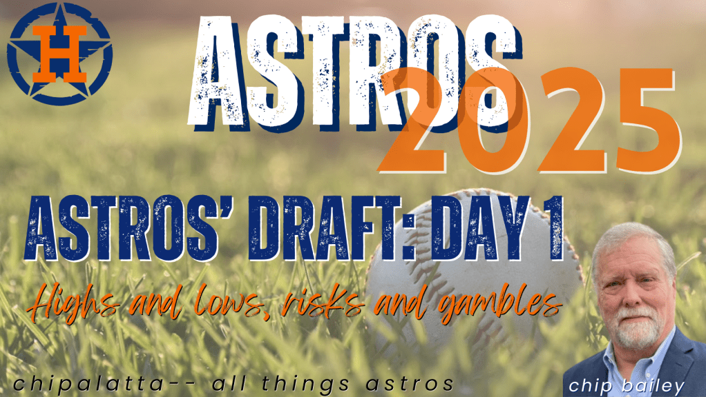 Astros’ Draft (so far): A swing for the future, not the&nbsp;present
