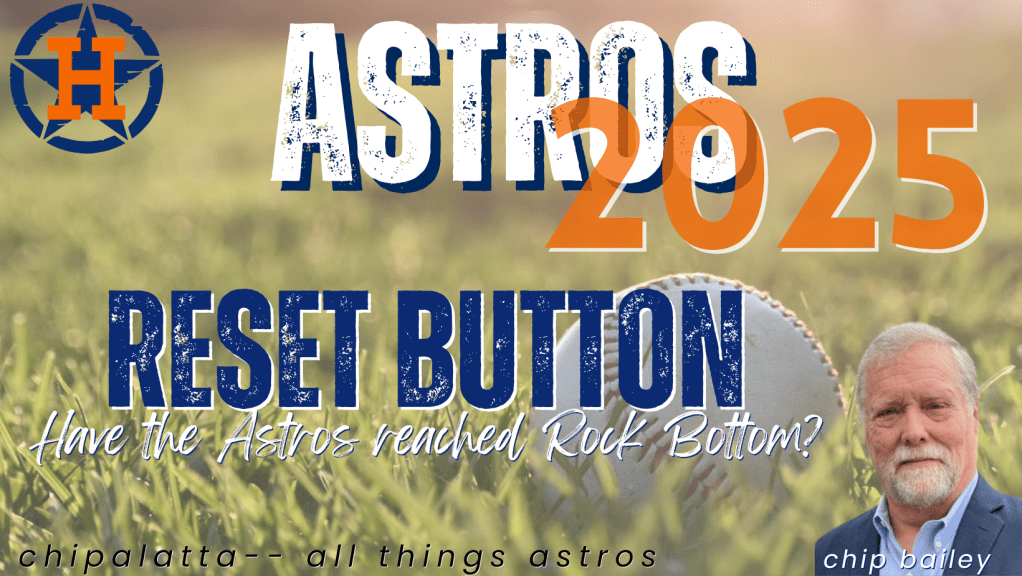Astros’ Reset Button: Is it rock&nbsp;bottom?