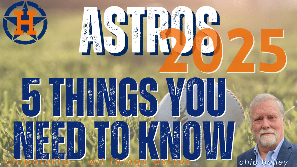 5 things you need to know about the Astros right now