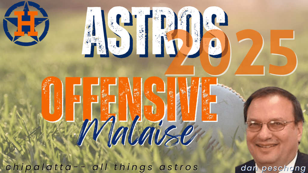 Astros’ offensive malaise