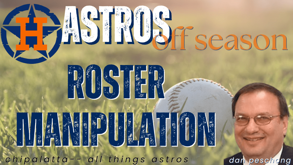 Astros’ offseason: Roster&nbsp;manipulation
