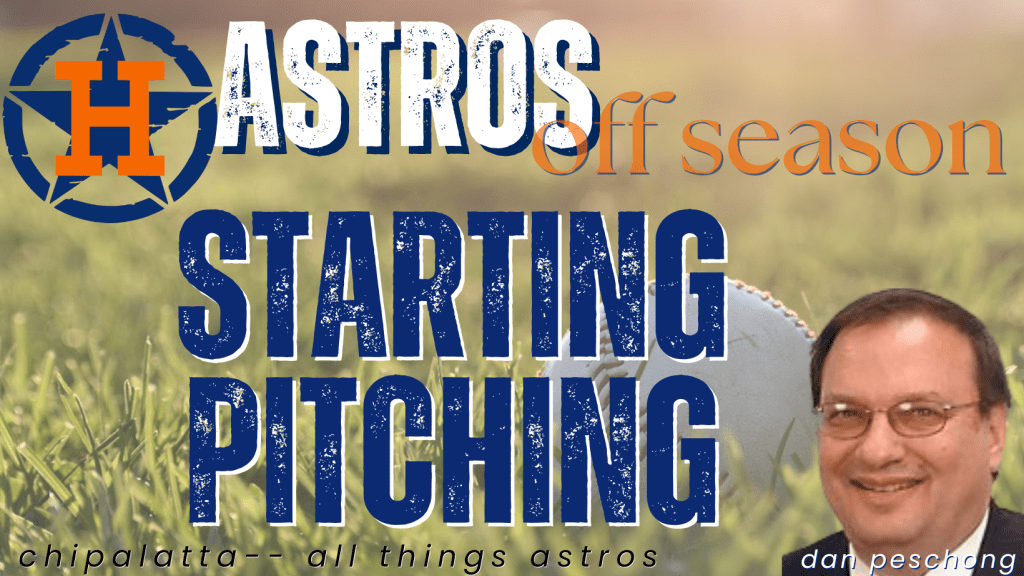 Astros’ 2026: Starting pitching&nbsp;discussion