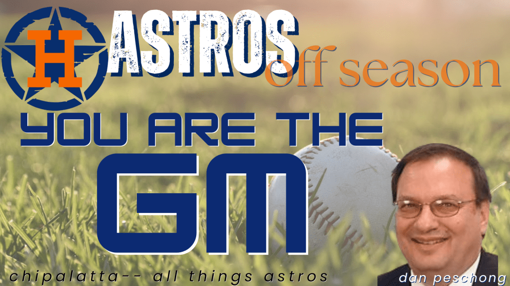 Astros’ 2026: If you were GM for a&nbsp;day…