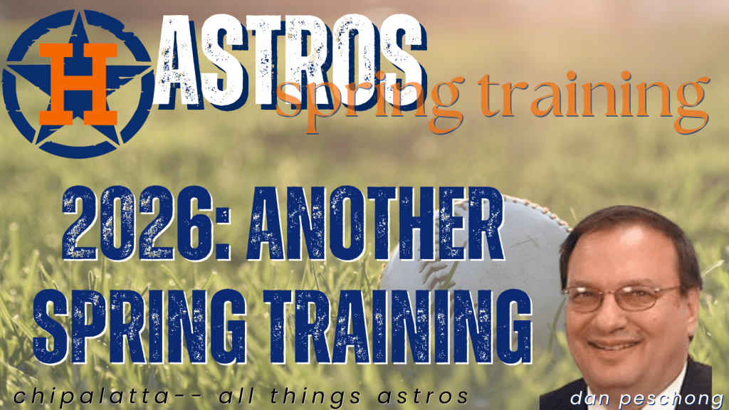 Astros’ 2026: Another spring&nbsp;training