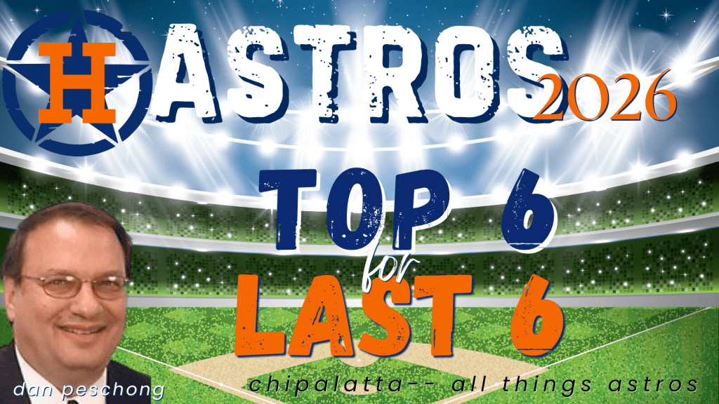 Top 6 for the last&nbsp;6